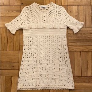 Zara Knit Mini Dress